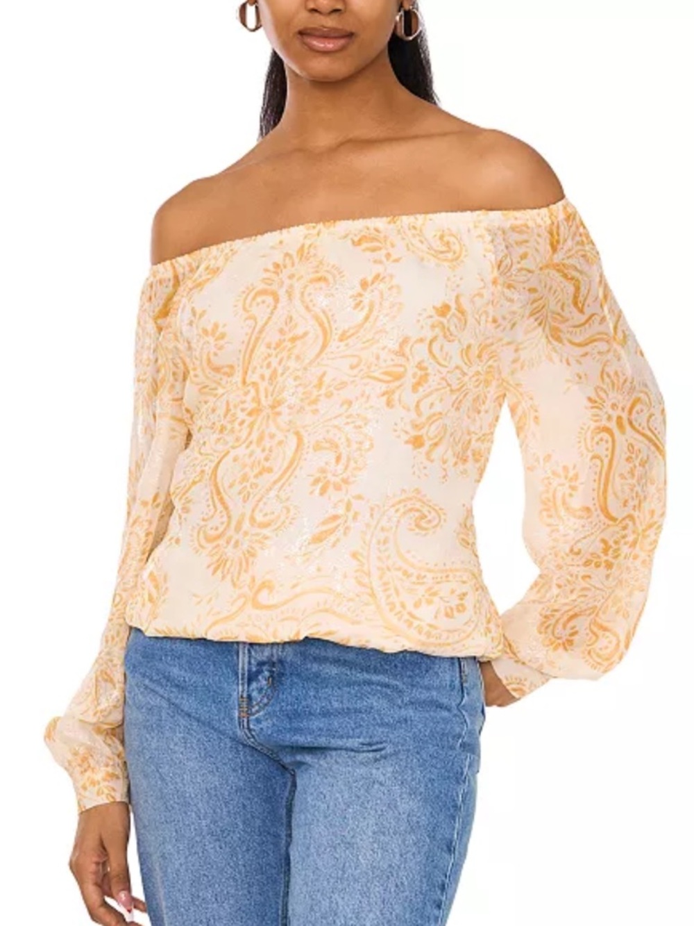 Sam & Jess
Women's Printed Off-The-Shoulder Top